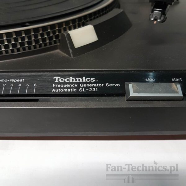 Gramofon Technics SL-231 - obrazek 6