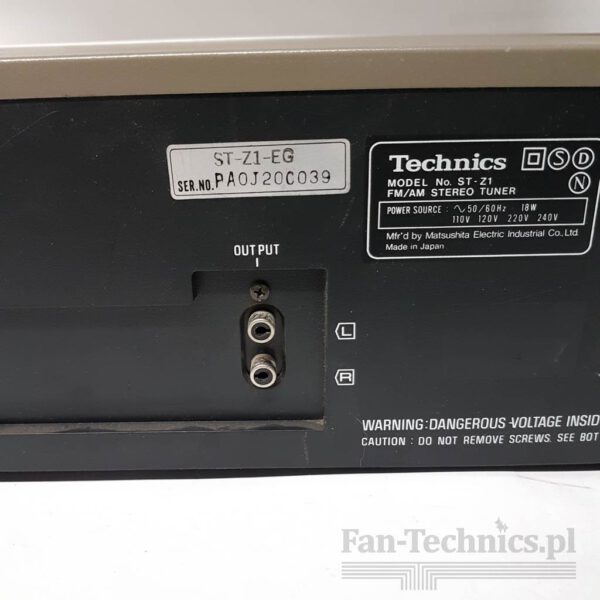 Tuner Technics ST-Z1 - obrazek 10