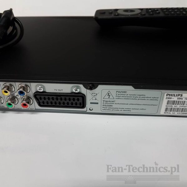 Odtwarzacz DVD Philips DVP-3310 + pilot - obrazek 10