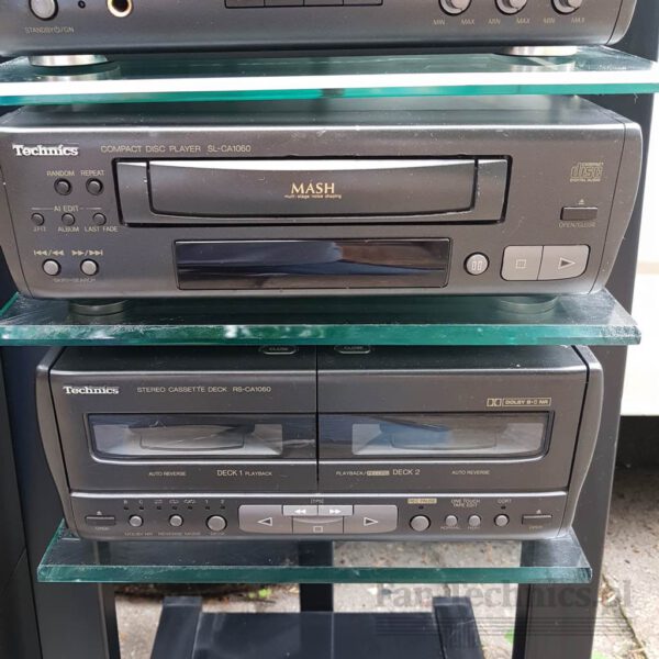 Mini wieża zestaw Technics CA1080 + Kolumny + Regał - obrazek 2