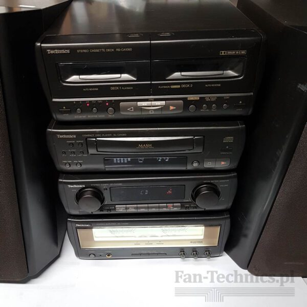 Mini wieża zestaw Technics CA1080 + Kolumny + Regał - obrazek 4