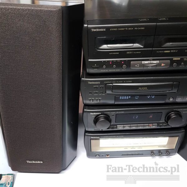 Mini wieża zestaw Technics CA1080 + Kolumny + Regał - obrazek 5
