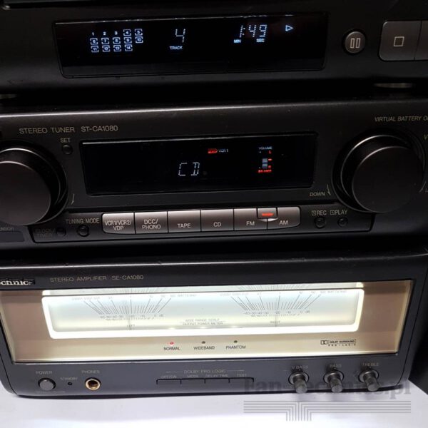 Mini wieża zestaw Technics CA1080 + Kolumny + Regał - obrazek 9