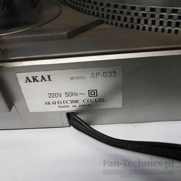 Gramofon AKAI AP-D33 - obrazek 12