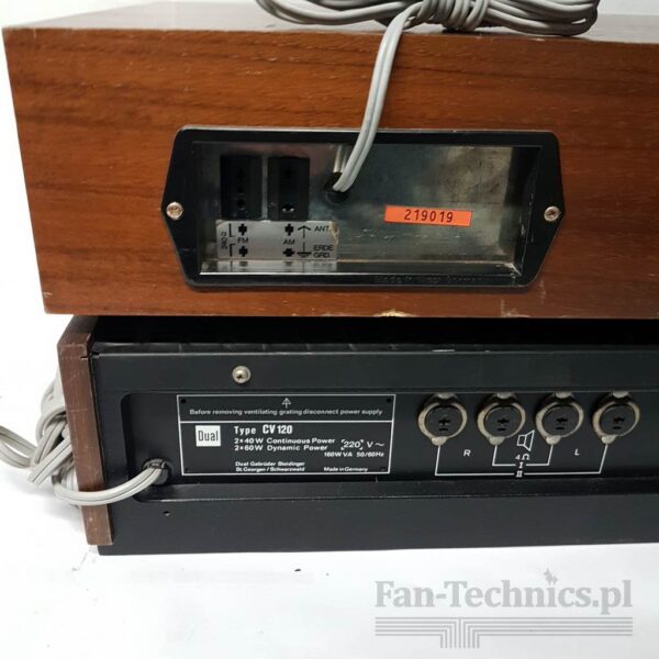 Zestaw stereo Dual CV 120 + CT 17 - obrazek 11