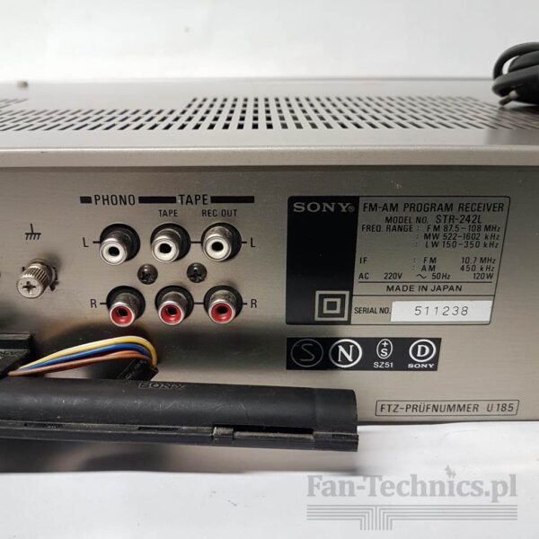 Amplituner stereo Sony STR-242L - obrazek 11