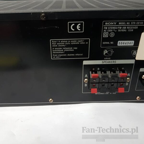 Amplituner stereo Sony STR-DE135 - obrazek 10