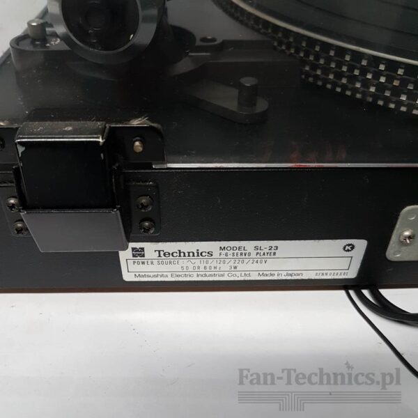 Gramofon Technics SL-23 - obrazek 2