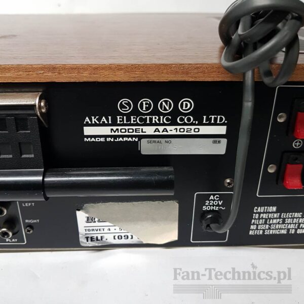 Amplituner stereo Akai AA-1020 - obrazek 10