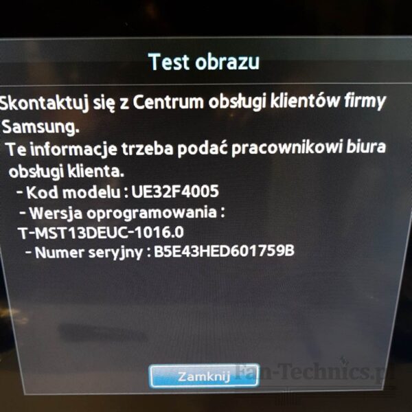Telewizor Samsung 32" UE32F4005AW - obrazek 3