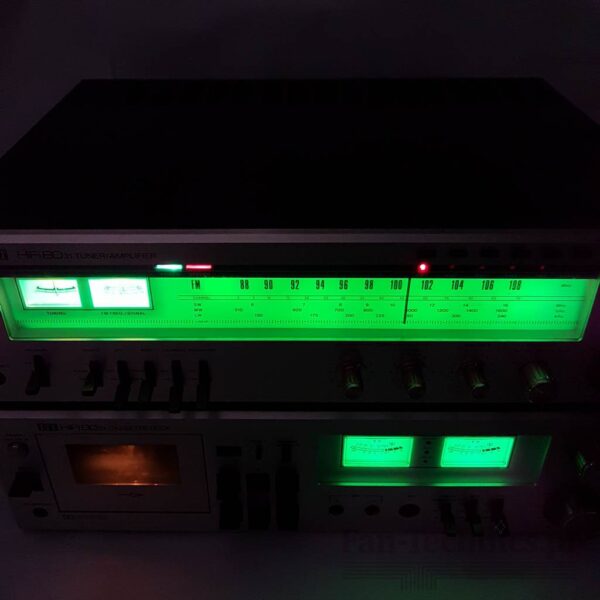 Zestaw ITT amplituner 8031, magnetofon 8021 + oryginalna szafka - obrazek 5