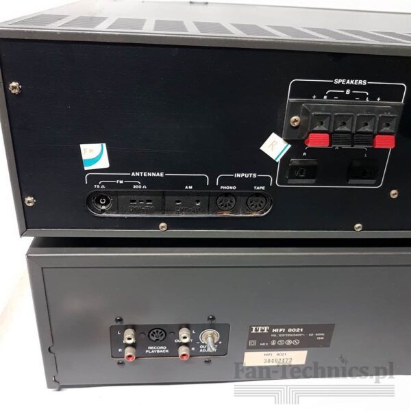 Zestaw ITT amplituner 8031, magnetofon 8021 + oryginalna szafka - obrazek 13