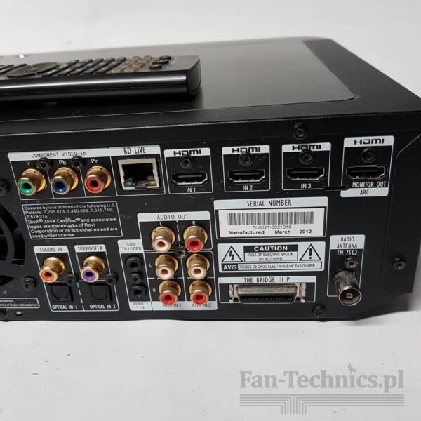 Zestaw Harman/Kardon amplituner BDS 270 + subwoofer HKTS200 SUB - obrazek 8