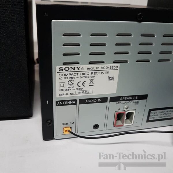 Miniwieża Sony CMS-S20B - obrazek 2